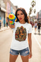 T-Shirt — La Chingona Day of the Dead Sugar Skull Tee