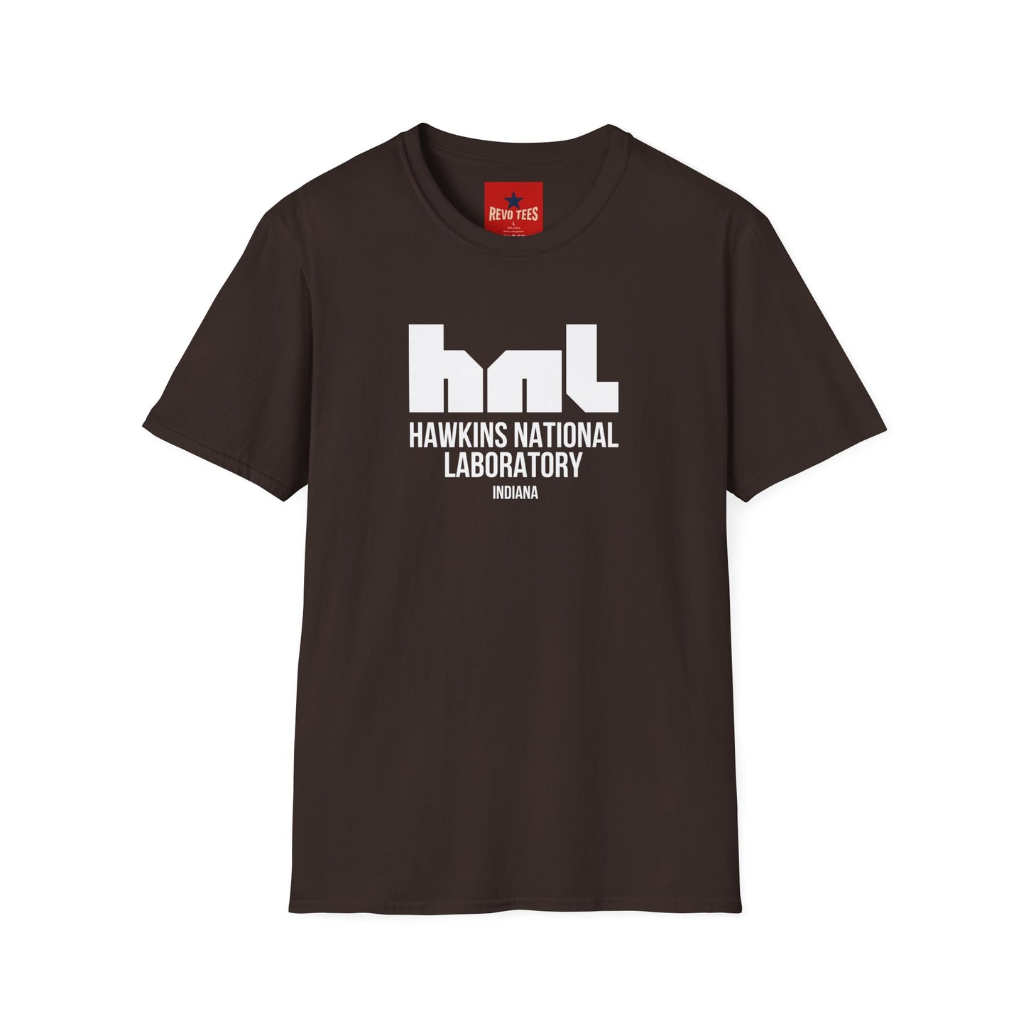 Hawkins National Laboratory T-Shirt — Stranger Things Inspired Retro Logo Tee