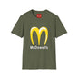 Funny McDowell's Parody T-Shirt — Retro Fast Food Logo Tee