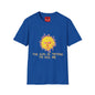 T‑Shirt — Angry Sun Graphic Tee "The Sun Is Trying To Kill Me"