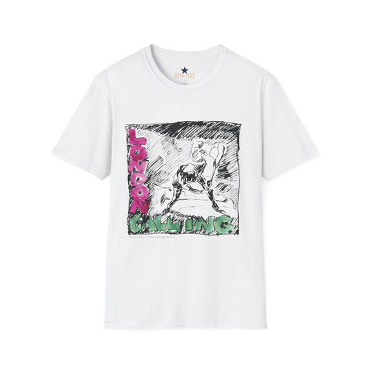 Revotees The Clash London Calling Unisex Softstyle T-Shirt