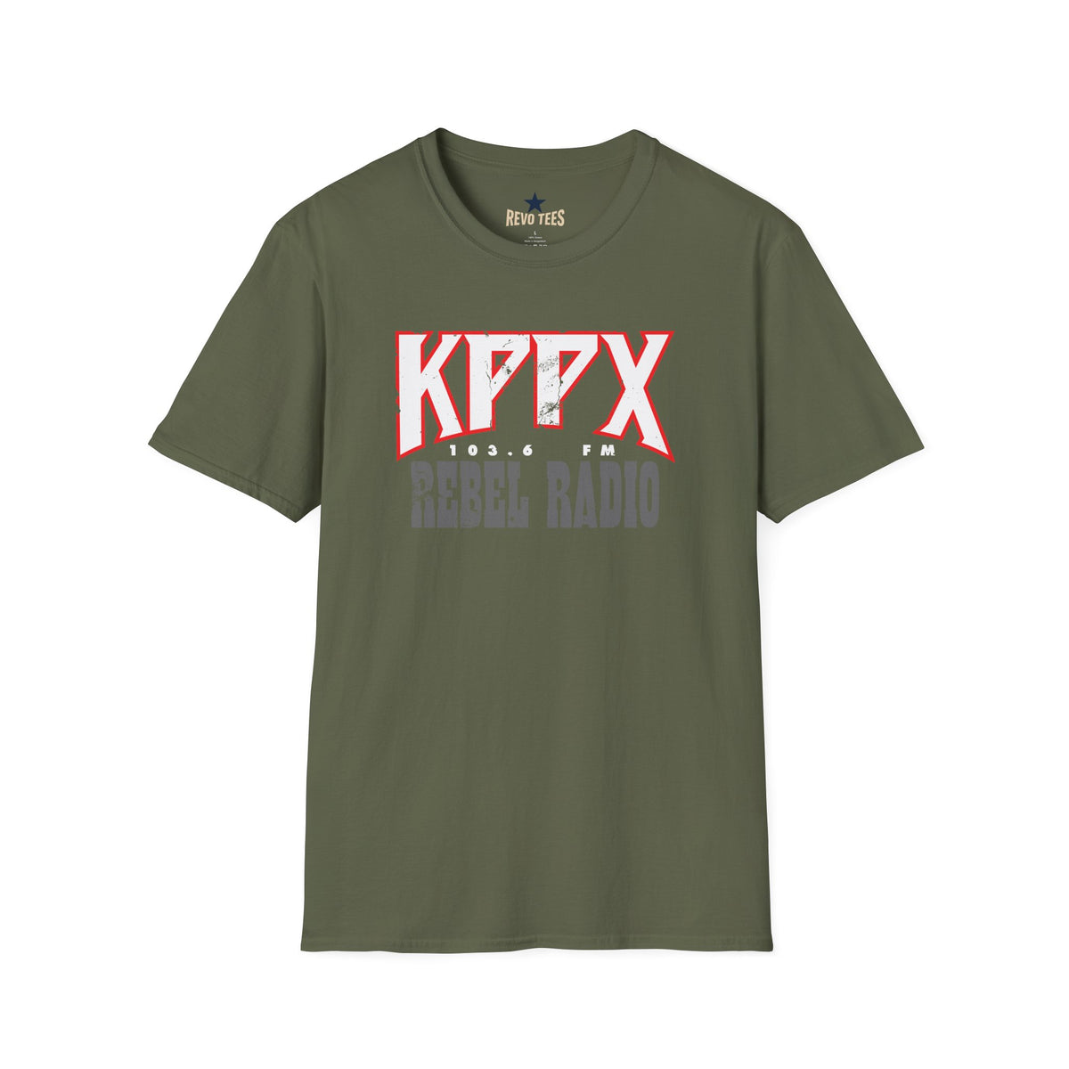 Revotees Radio Station From Airheads Unisex Softstyle T-Shirt - alternate view 6