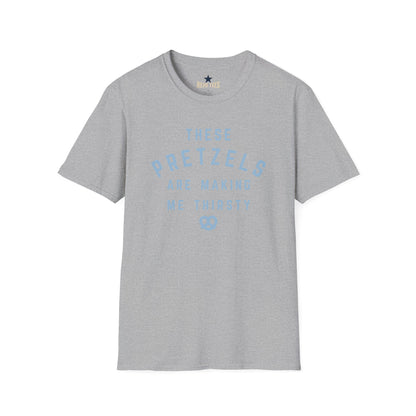 Revotees Pretzel Lovers These Pretzels Are Making Me Thirsty Casual T-Shirt - alternate view 4