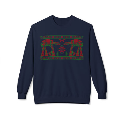 Star Wars AT-AT Holiday Sweater Crewneck Sweatshirt