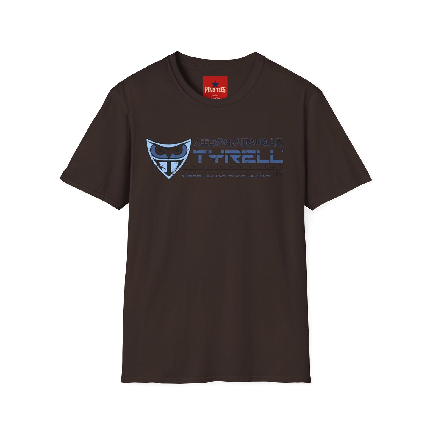 Tyrell Corporation Retro Cyberpunk T‑Shirt — Japanese Sci‑Fi Logo