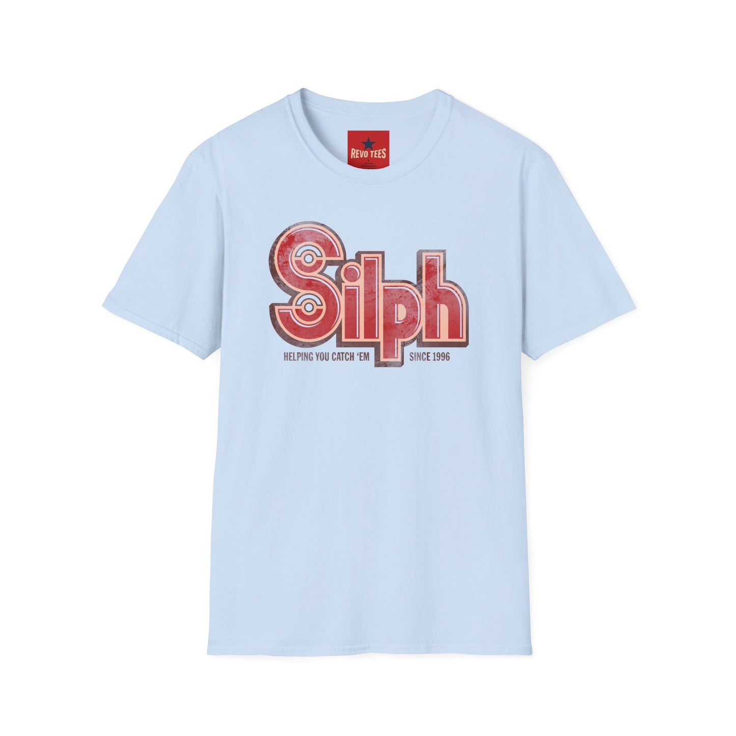 Silph Retro Logo T-Shirt — 'Silph: Helping You Catch 'Em Since 1996'