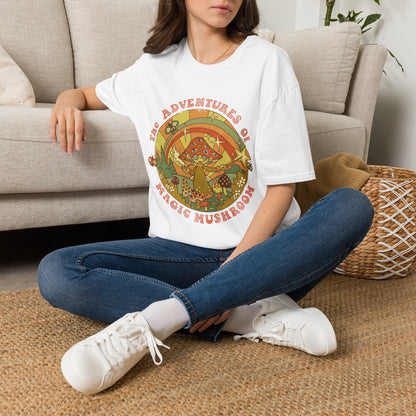Psychedelic 'The Adventures of a Magic Mushroom' T-Shirt