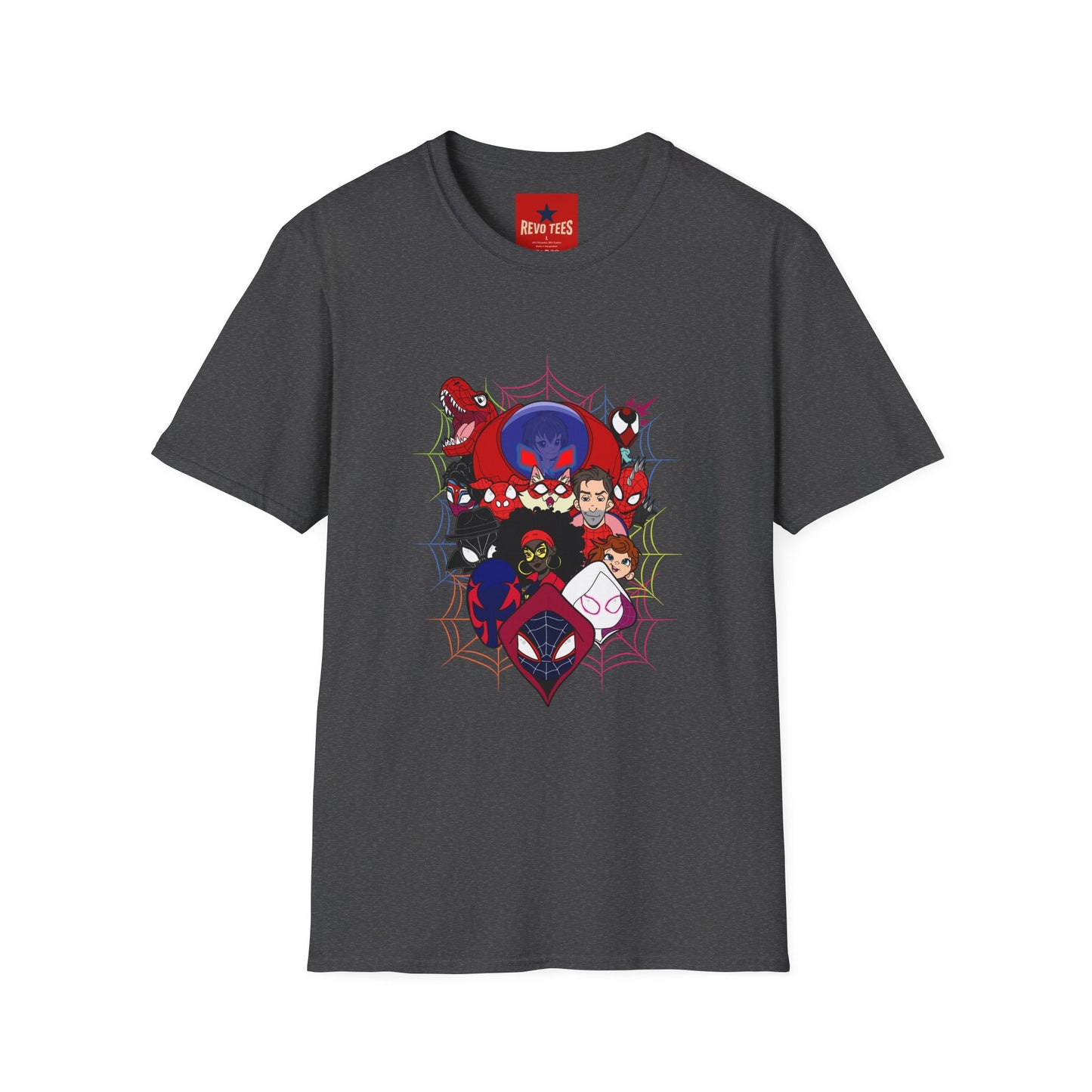 Spider-Verse Character Collage T-Shirt