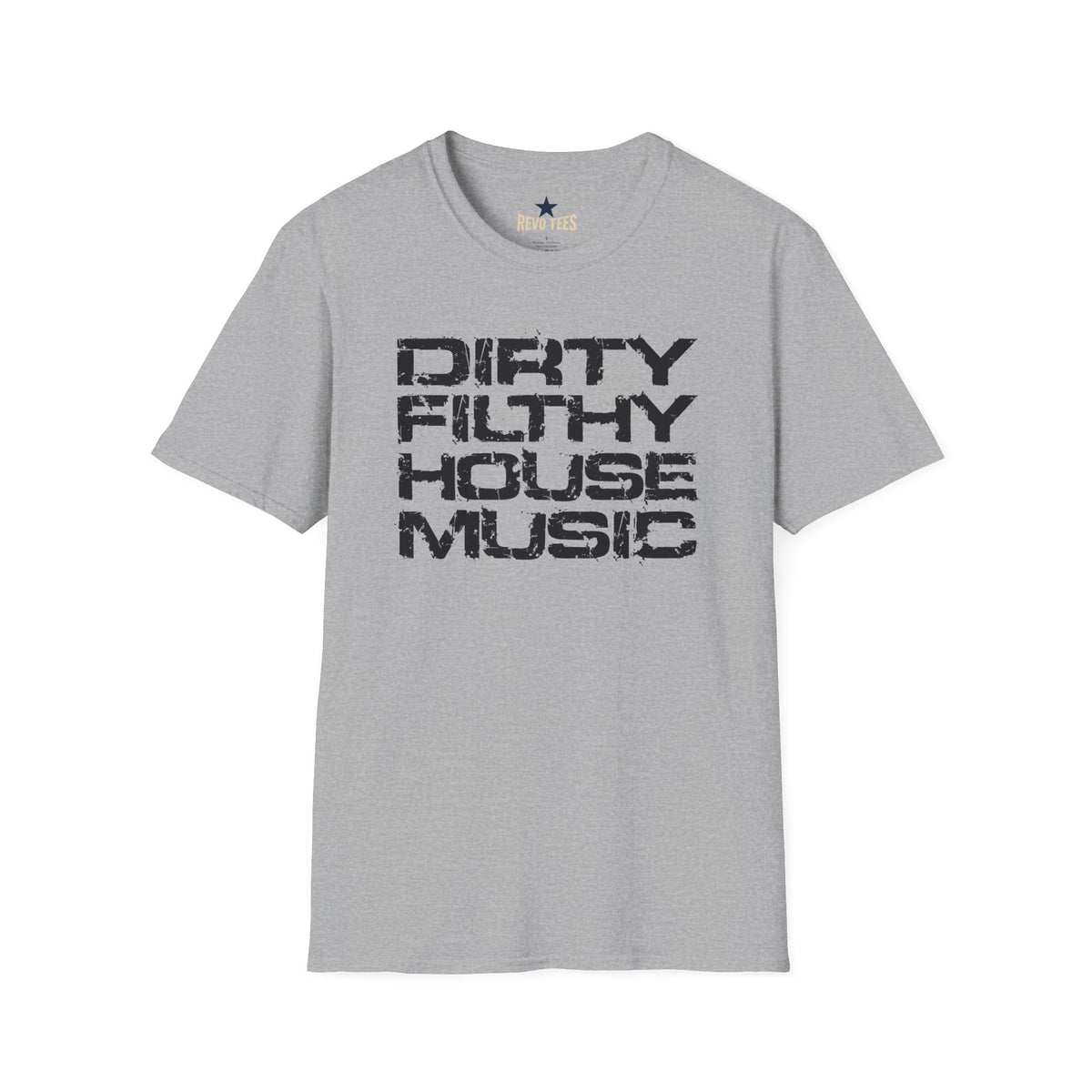 Revotees House Music Dirty Filthy House Music Graphic for Djs Edm Fans T-Shirt - alternate view 7