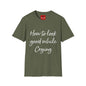 How To Look Good While Crying - Unisex Softstyle T-Shirt