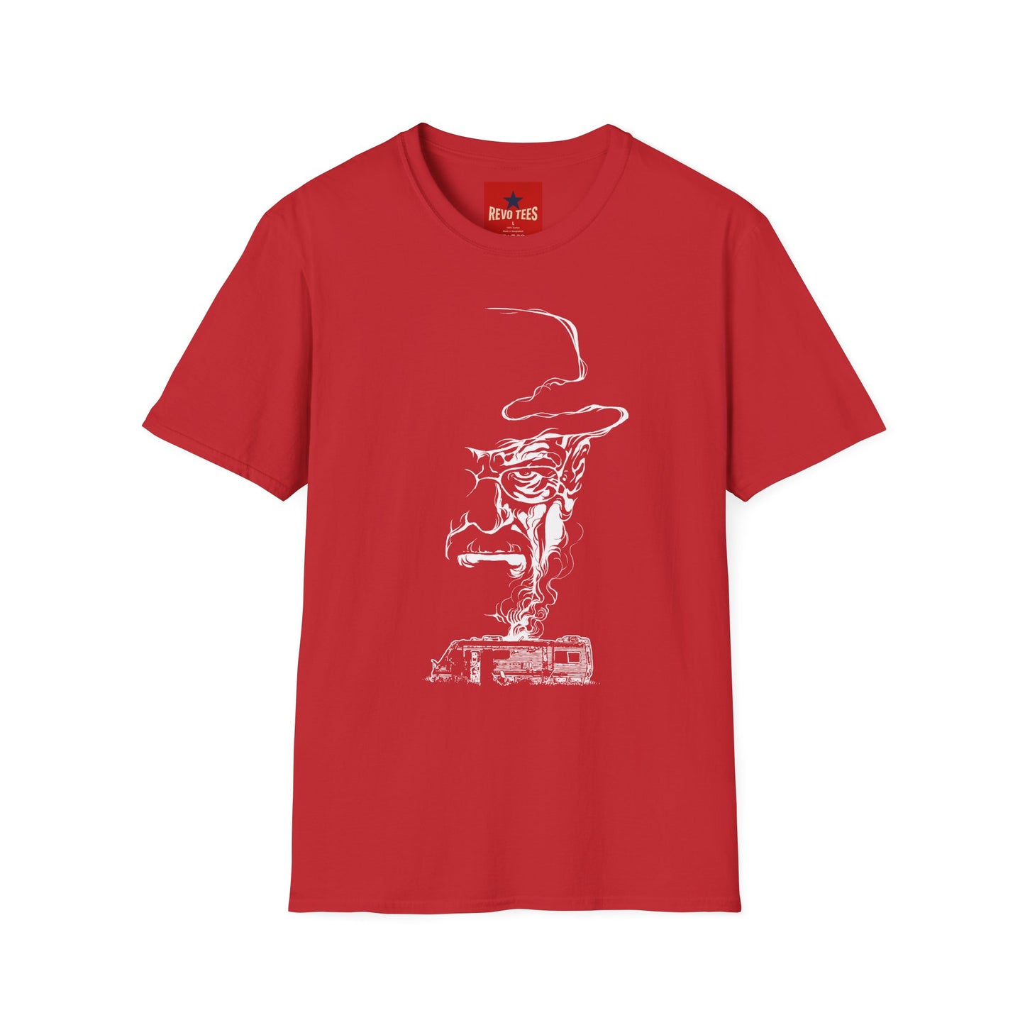 Mystic Skull & Top Hat T-Shirt — Gothic Smoke Witchcraft Tee