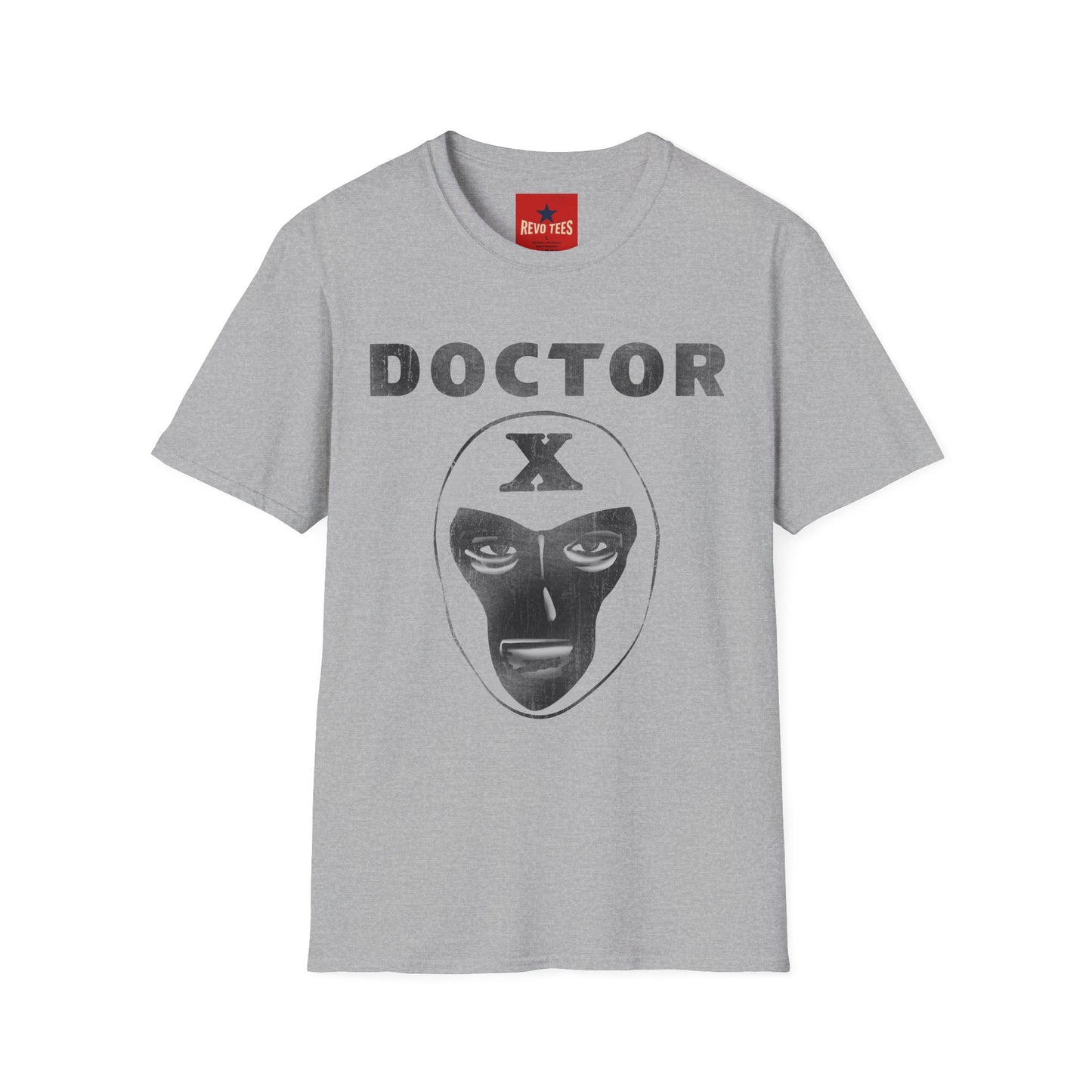 Doctor X Wrestling Mask T-Shirt — Retro Lucha Luchador Graphic Tee