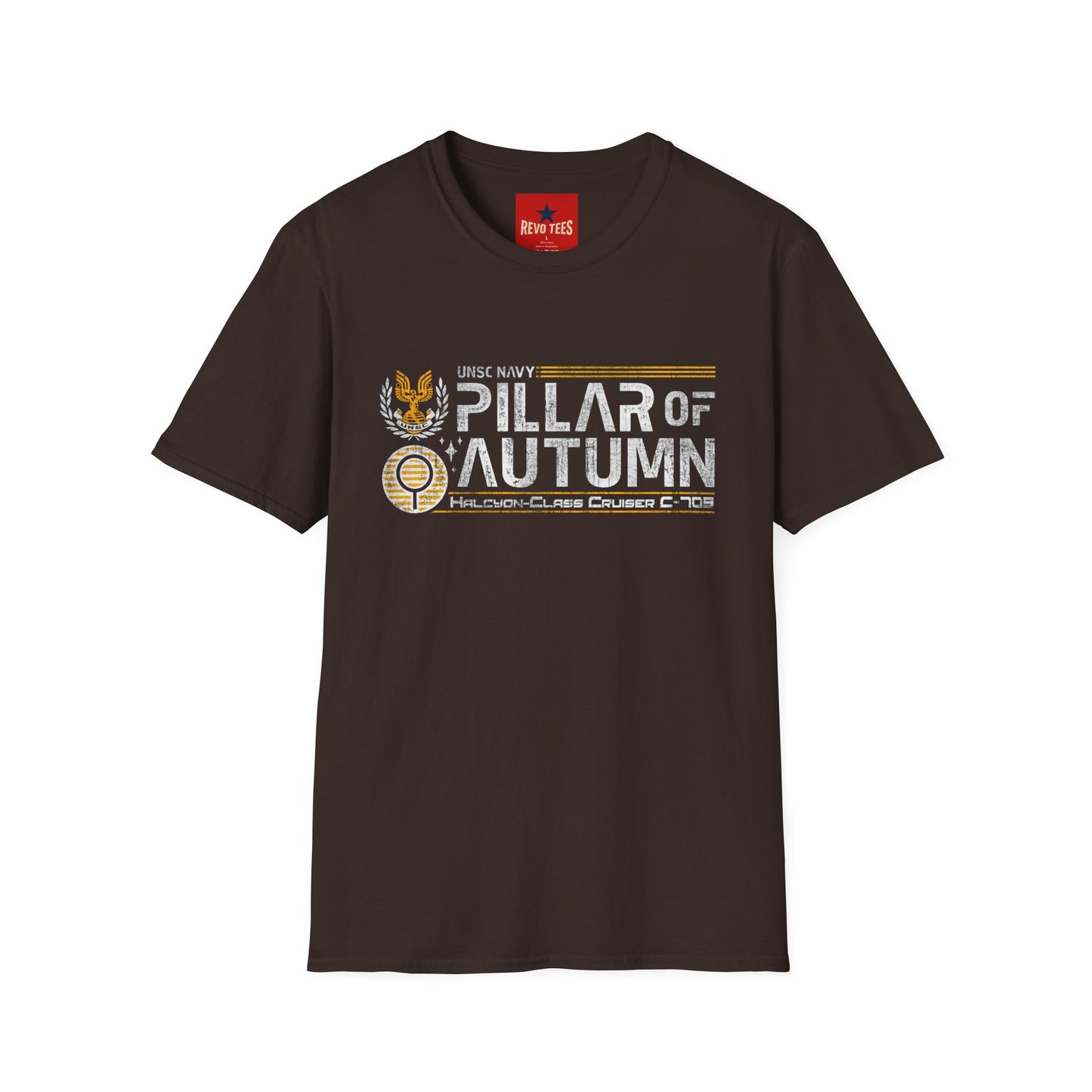 Pillar of Autumn T‑Shirt — Halo Inspired Military Sci‑Fi Tee
