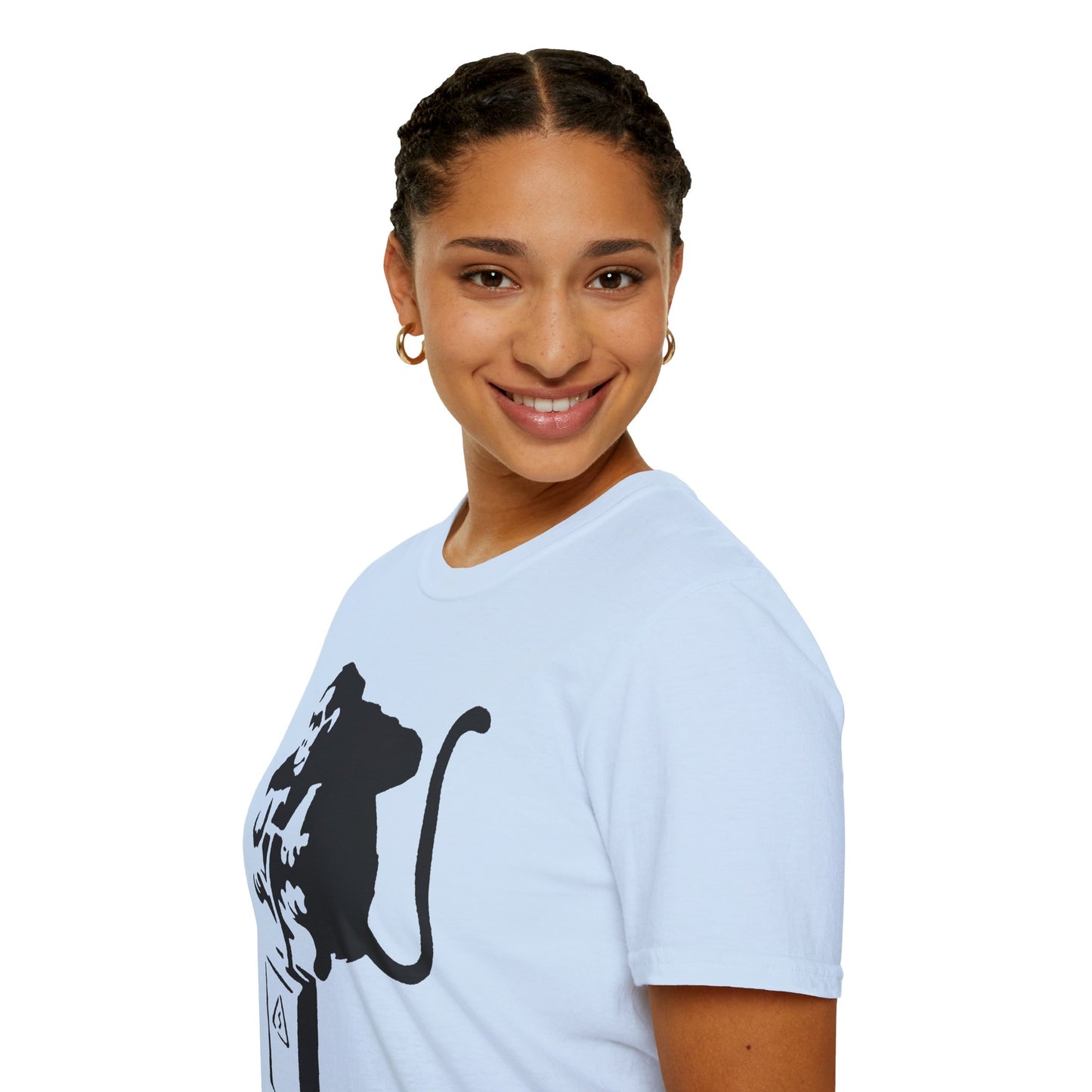Banksy-Style Monkey On Bomb T-Shirt — Street Art Graphic Tee