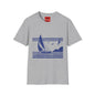 Sailboat Coastline T-Shirt — Nautical Sailing Graphic Tee