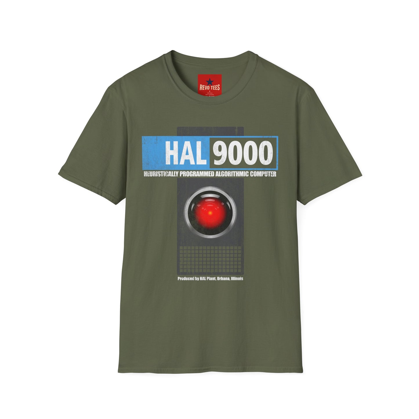 HAL 9000 T‑Shirt — Retro AI Computer Sci‑Fi Tee