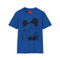 Banksy - Kissing Policemen Graphic T‑Shirt — Vintage Stencil Couple Print