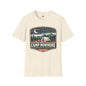 REVOTEES Camp Nowhere Vintage Camping T-Shirt — Starry Night Tent Graphic Tee