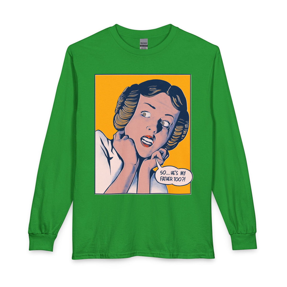 Revotees Princess Leah Long-Sleeve So Hes My Father Too Graphic T-Shirt - alternate view 6