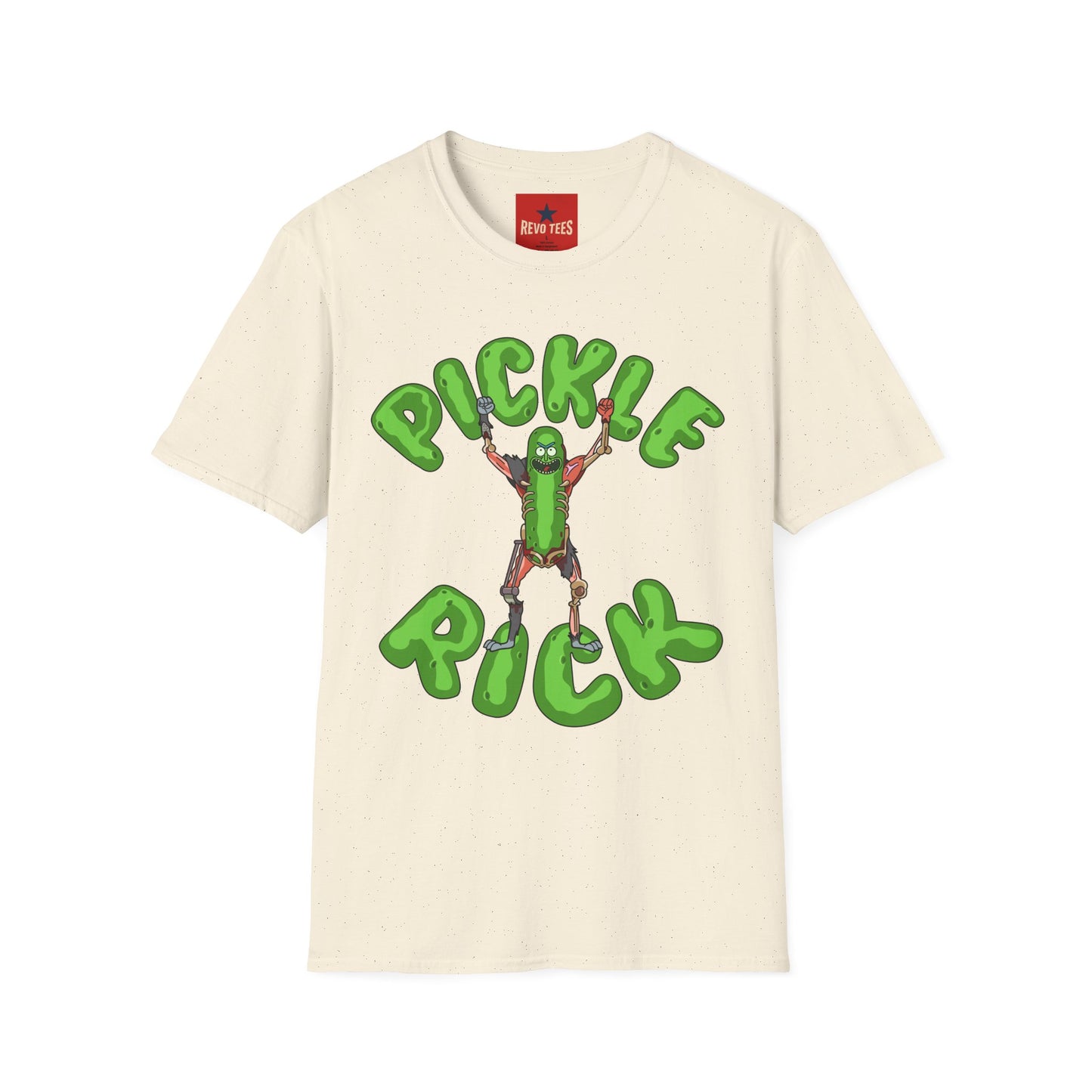 Pickle Rick T-Shirt — Funny Cartoon Pickle Character Tee for Fans & Gifts