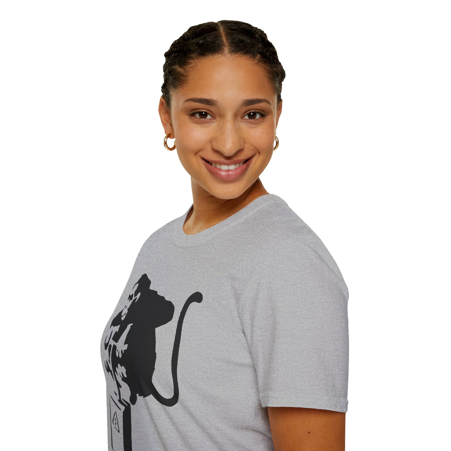 Banksy-Style Monkey On Bomb T-Shirt — Street Art Graphic Tee