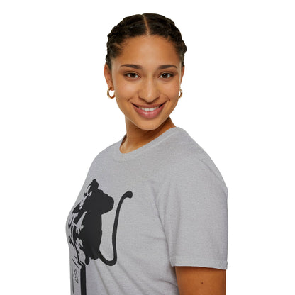 Banksy-Style Monkey On Bomb T-Shirt — Street Art Graphic Tee