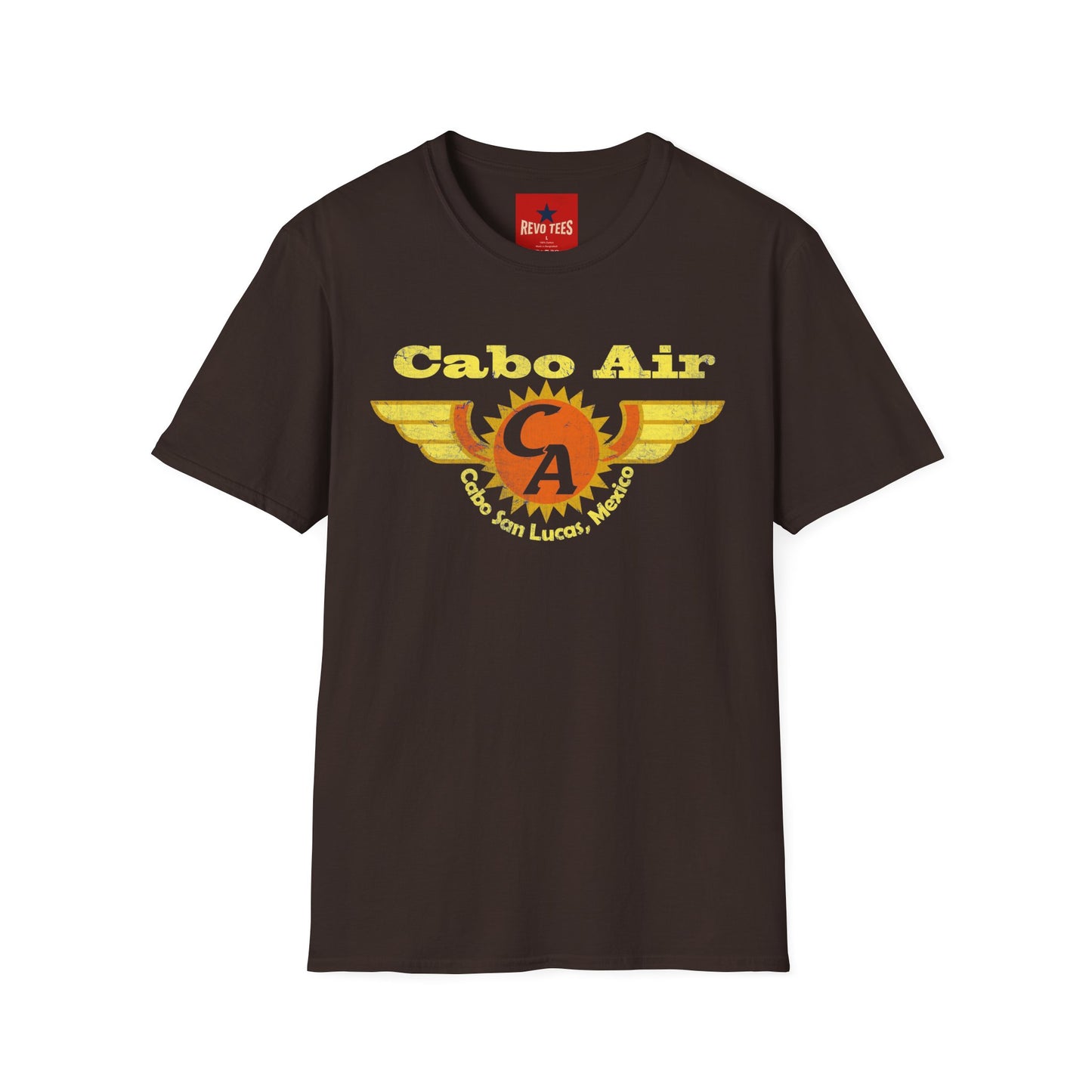 Cabo Air Vintage Logo T-Shirt — Cabo San Lucas Travel Tee