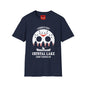 Crystal Lake Camp Counselor T-Shirt — Summer 1980 Horror Mask Design
