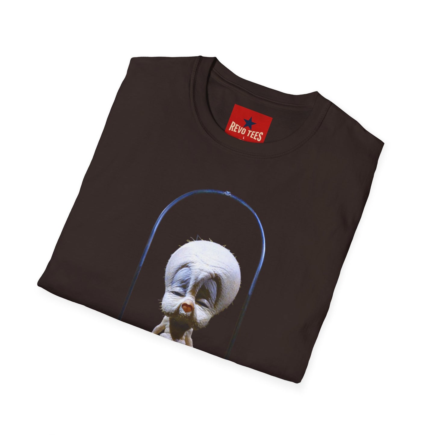 Banky Vintage Bird on Swing T-Shirt — Whimsical Retro Chick Graphic Tee