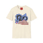 White Dragon Graphic T-Shirt — Neon Snake Logo "The White Dragon"