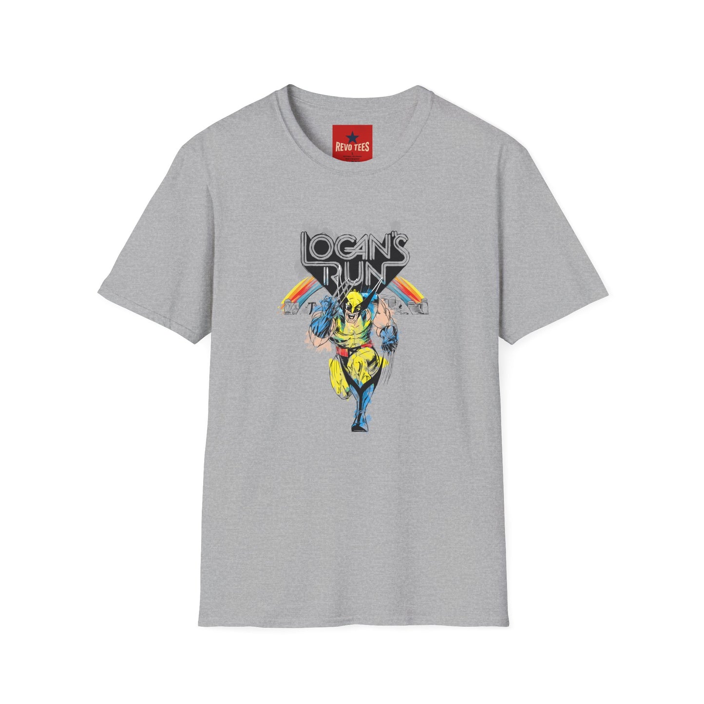 Wolverine Logan on the Run Unisex Softstyle T-Shirt
