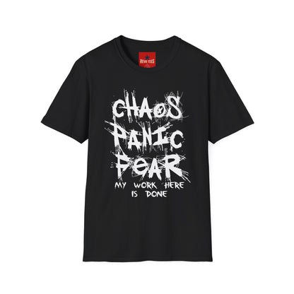 Chaos Panic Fear - Unisex Softstyle T-Shirt