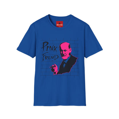 Pink Freud T-Shirt — Retro Punk Rock Art Tee