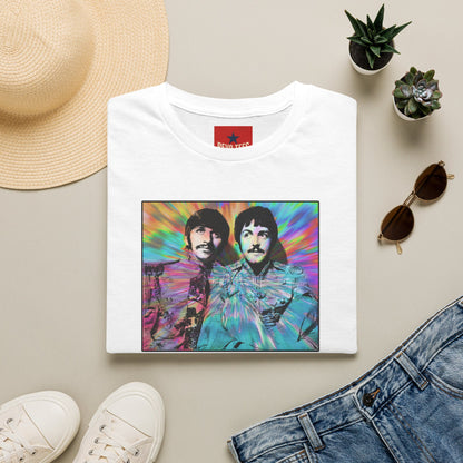 T-Shirt — Psychedelic Drum & Bass Band Portrait Tee