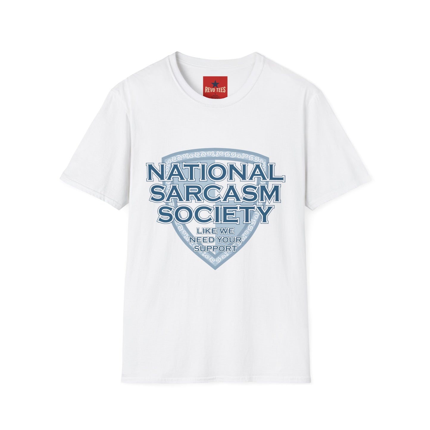 National Sarcasm Society - Unisex Softstyle T-Shirt