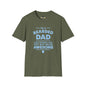 Revotees Bearded Dad Im a Bearded Dad Funny Fathers Day T-Shirt - alternate view 7