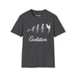 Revotees Evolution of Guitarists Unisex Softstyle T-Shirt - alternate view 4