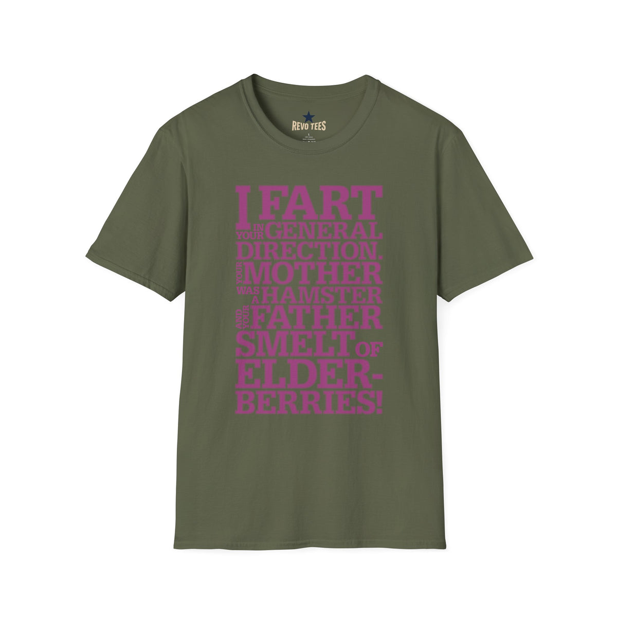 Revotees I Fart in Your General Direction Funny Quote T-Shirt - alternate view 5