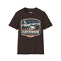 REVOTEES Camp Nowhere Vintage Camping T-Shirt — Starry Night Tent Graphic Tee