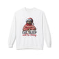 Christmas Sloth Sweatshirt – "Eat Sleep and Be Merry" Cozy Holiday Crewneck