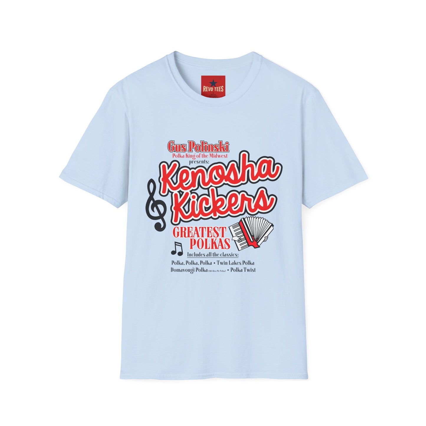Kenosha Kickers Polka Band T‑Shirt