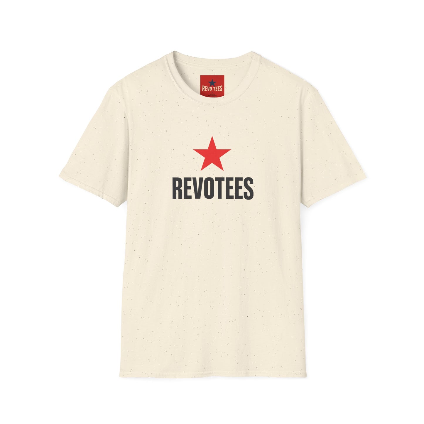 REVOTEES Branded T-Shirt — Red Star Protest Graphic Tee