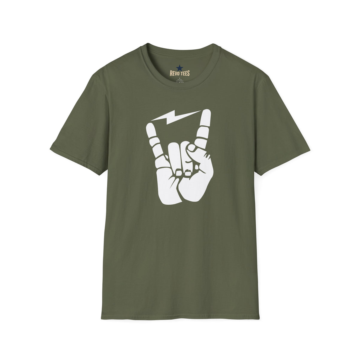 Revotees Electric Horns Unisex Softstyle T-Shirt - alternate view 5