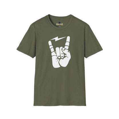Revotees Electric Horns Unisex Softstyle T-Shirt - alternate view 5