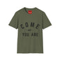 Come As You Are T-Shirt — Casual Vintage Lettering Tee
