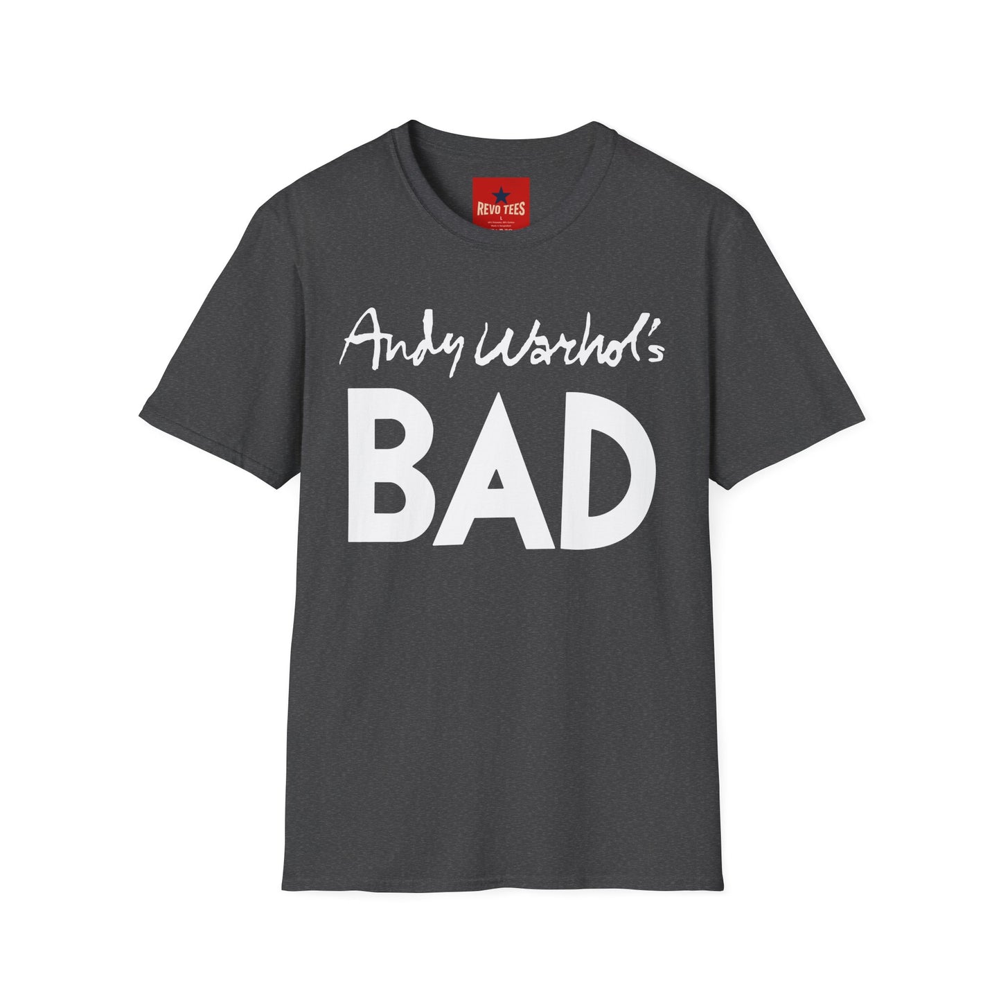 Andy Warhol's BAD T-Shirt — Retro Pop Art Graphic Tee