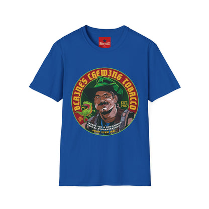 Vintage Cigarette Tobacco Graphic T-Shirt — Retro Smoker Logo Tee
