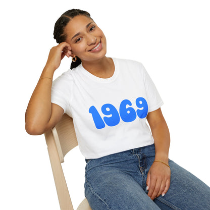 1969 Retro Year T-Shirt — Vintage 60s Birthday / Anniversary Tee