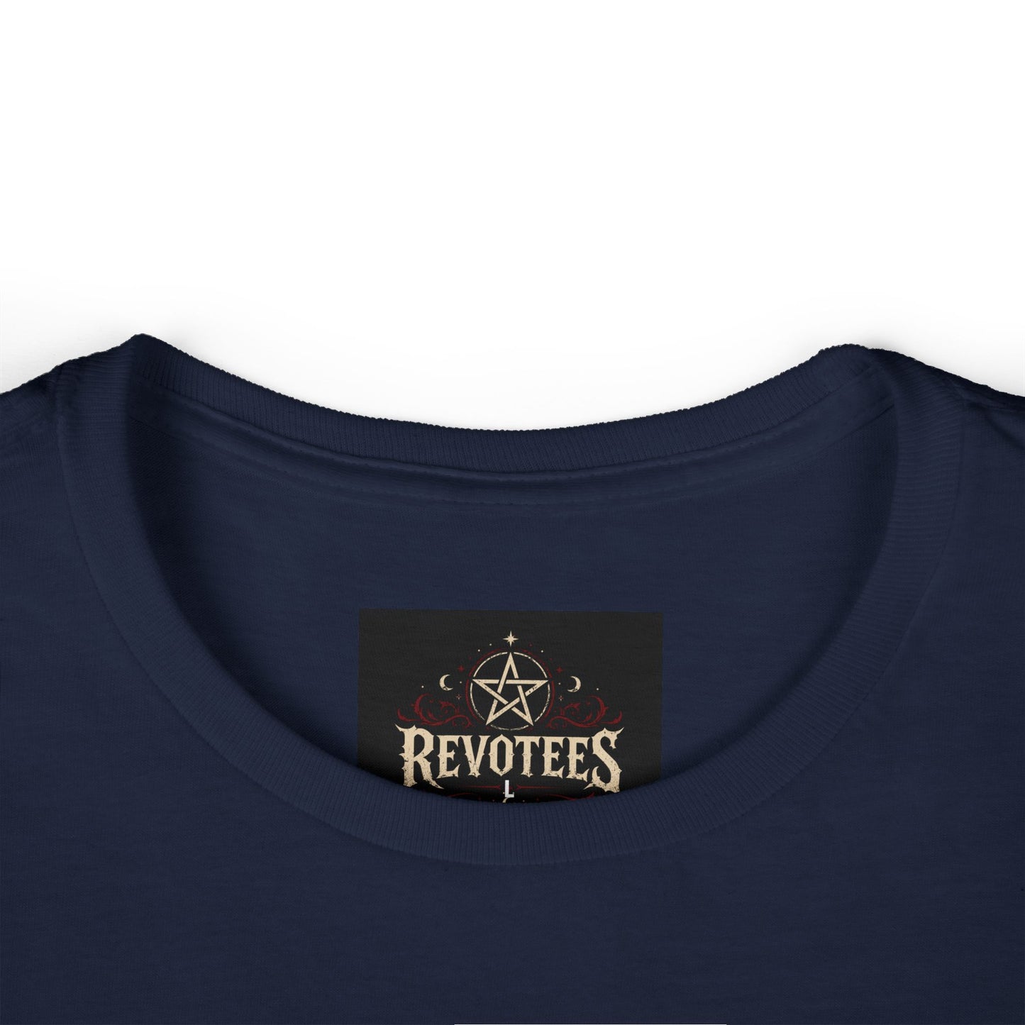 Revotees Skull Tee — Women's Gothic Americana Graphic T‑Shirt