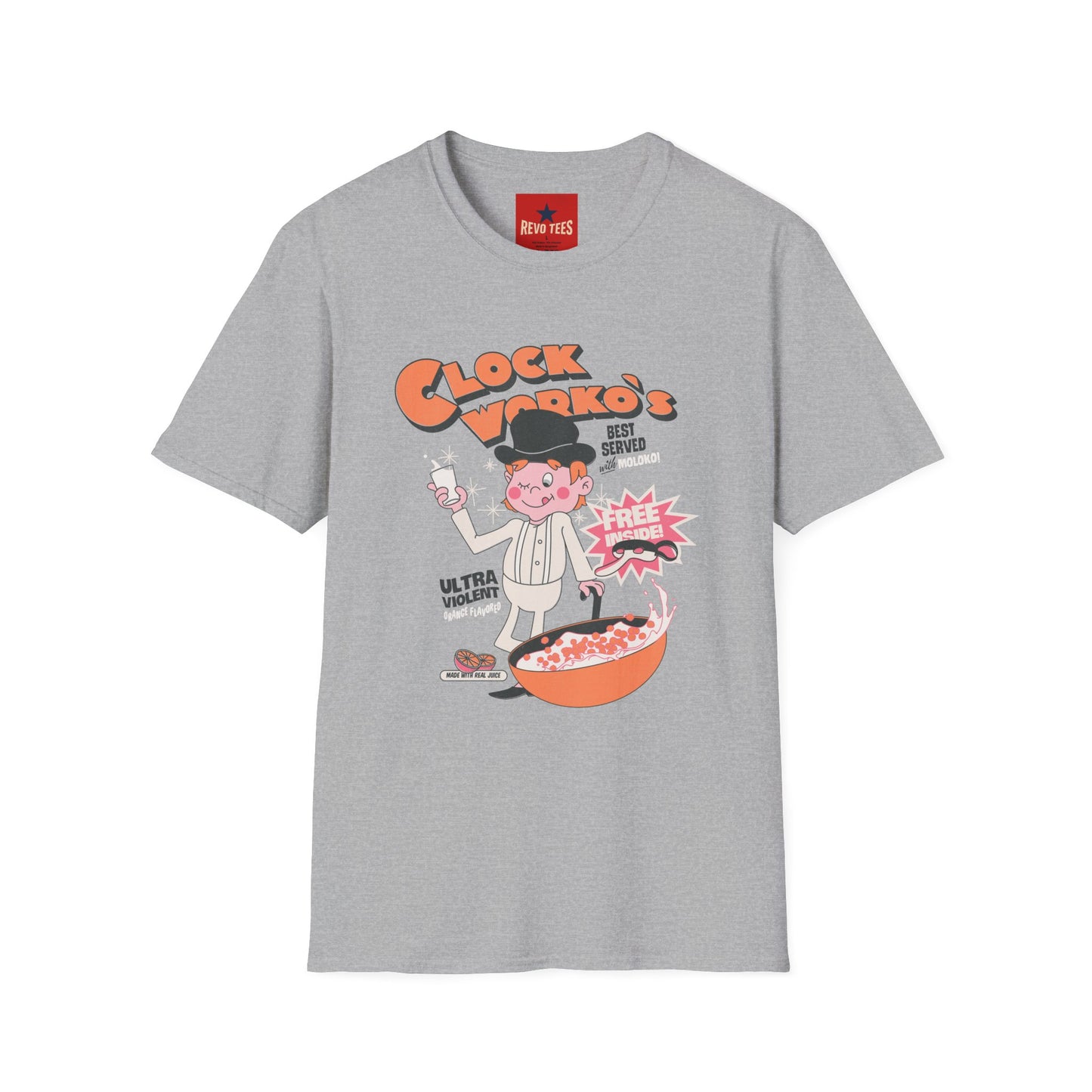 Clock Worko's Cereal Tee — Retro Cartoon Breakfast Shirt
